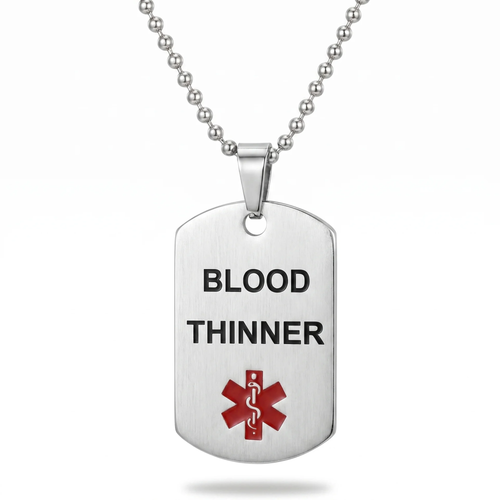 Blood Thinner Necklace, image 1