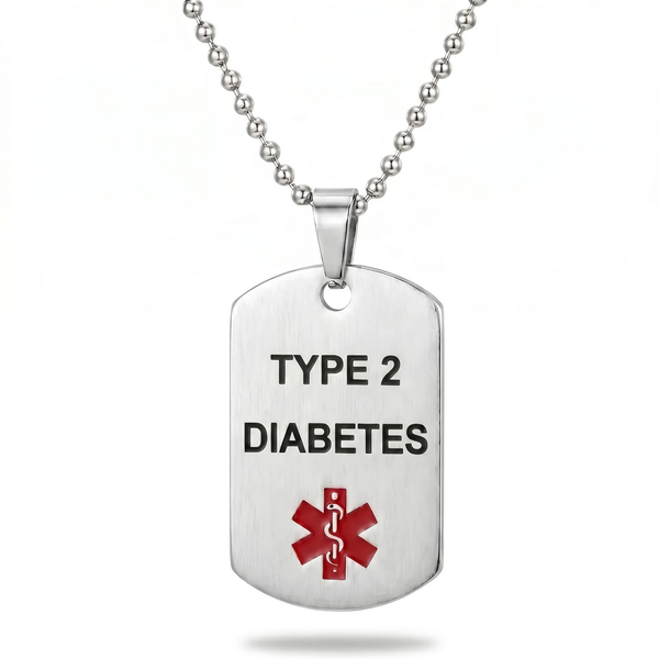 Diabetes Necklace, image 1