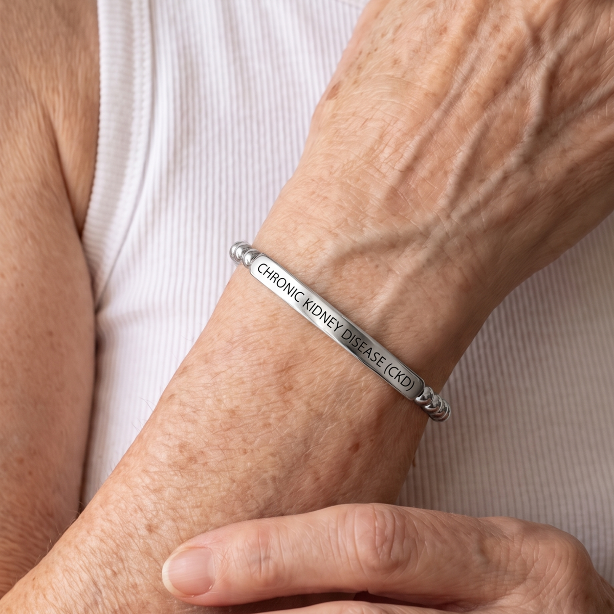 Chronic Kidney Disease (CKD) Slim Bracelet, image 2