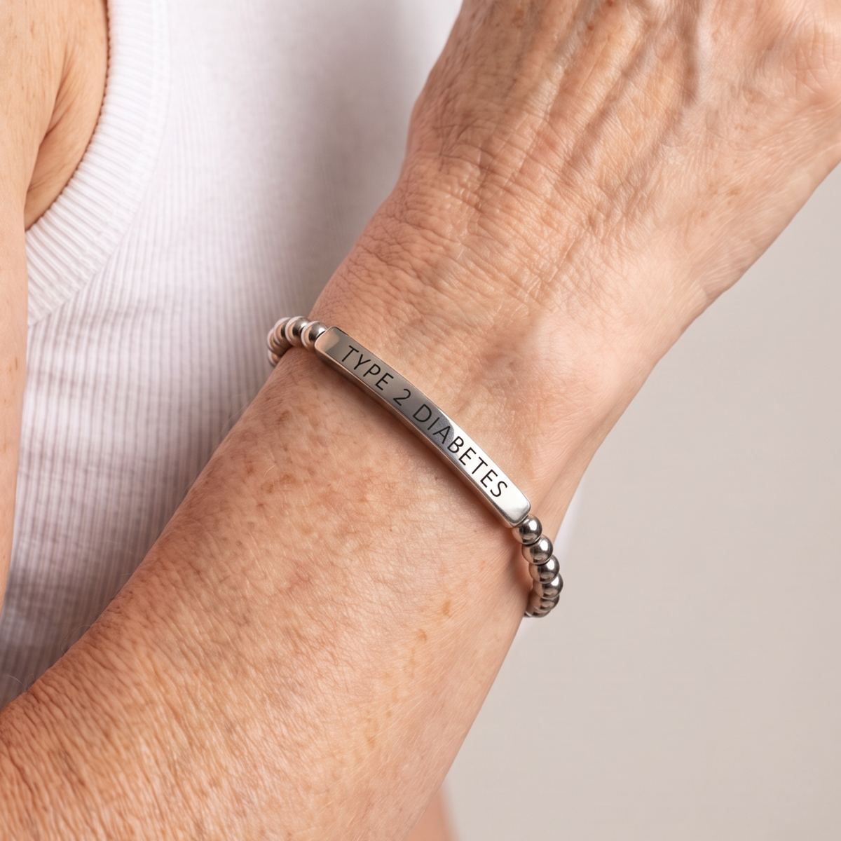 Diabetes Slim Bracelet, image 2
