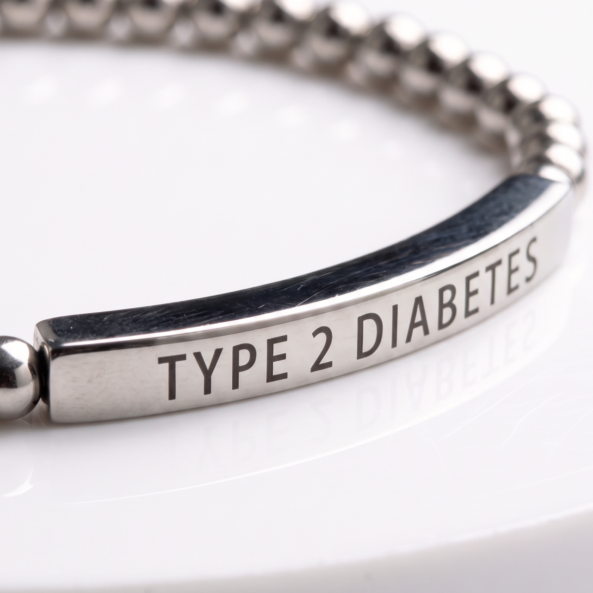 Diabetes Slim Bracelet, image 4