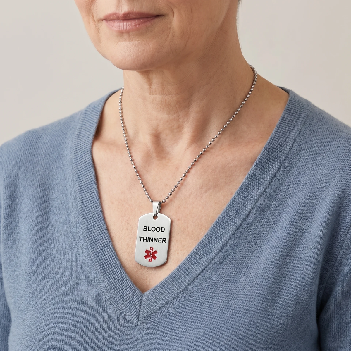 Blood Thinner Necklace, image 3