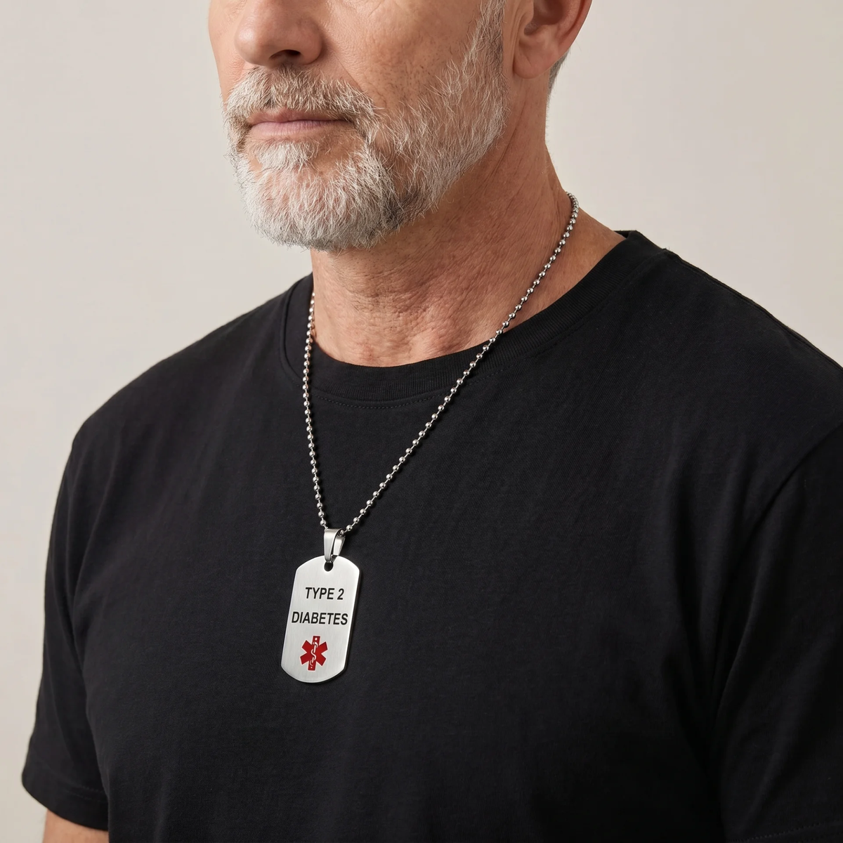 Diabetes Necklace, image 3