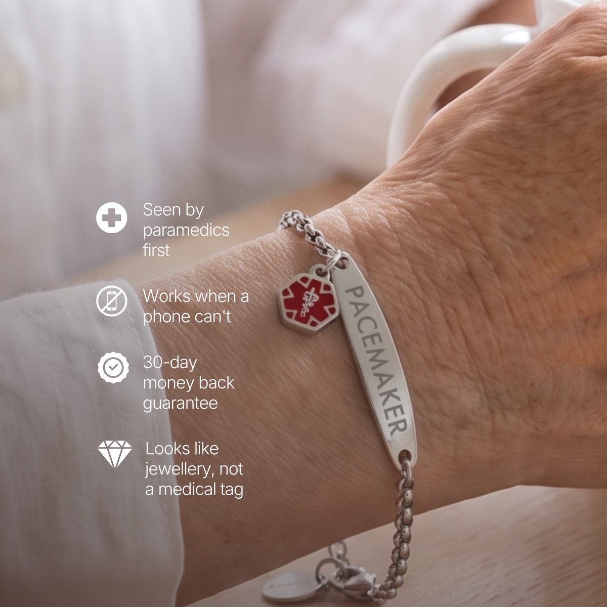 Pacemaker Charm Bracelet, image 3
