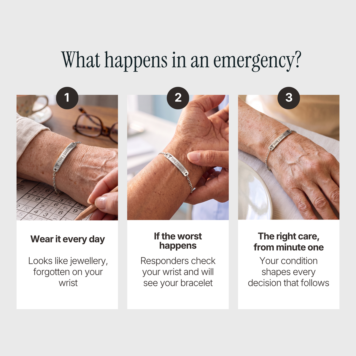 Diabetes Bar Bracelet, image 5