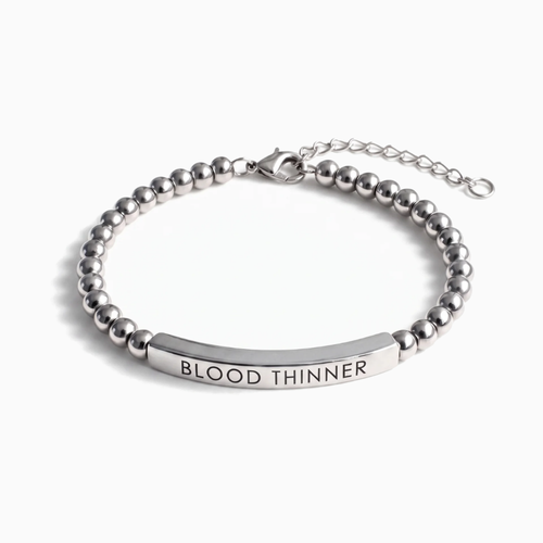 Blood Thinner Slim Bracelet, image 1