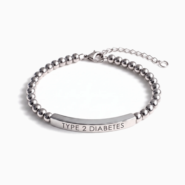 Diabetes Slim Bracelet, image 1