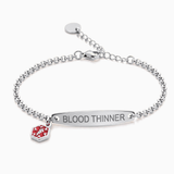 Blood Thinner Charm Bracelet