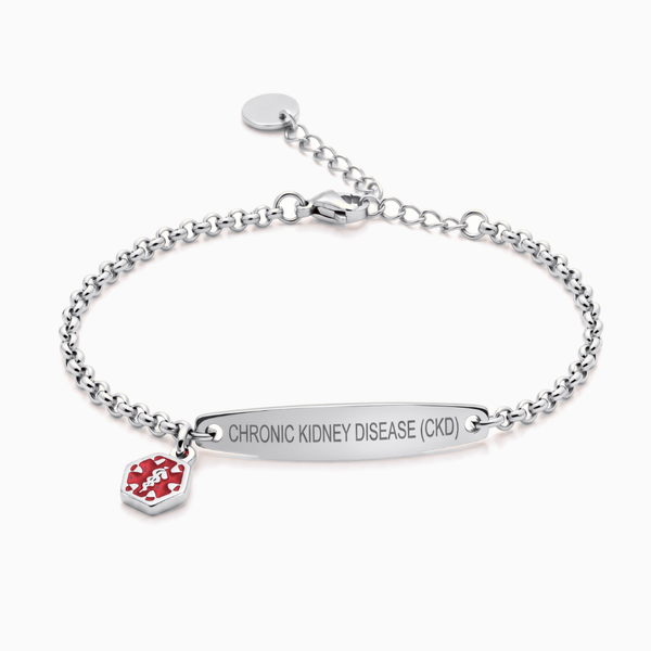 Chronic Kidney Disease (CKD) Charm Bracelet, image 1