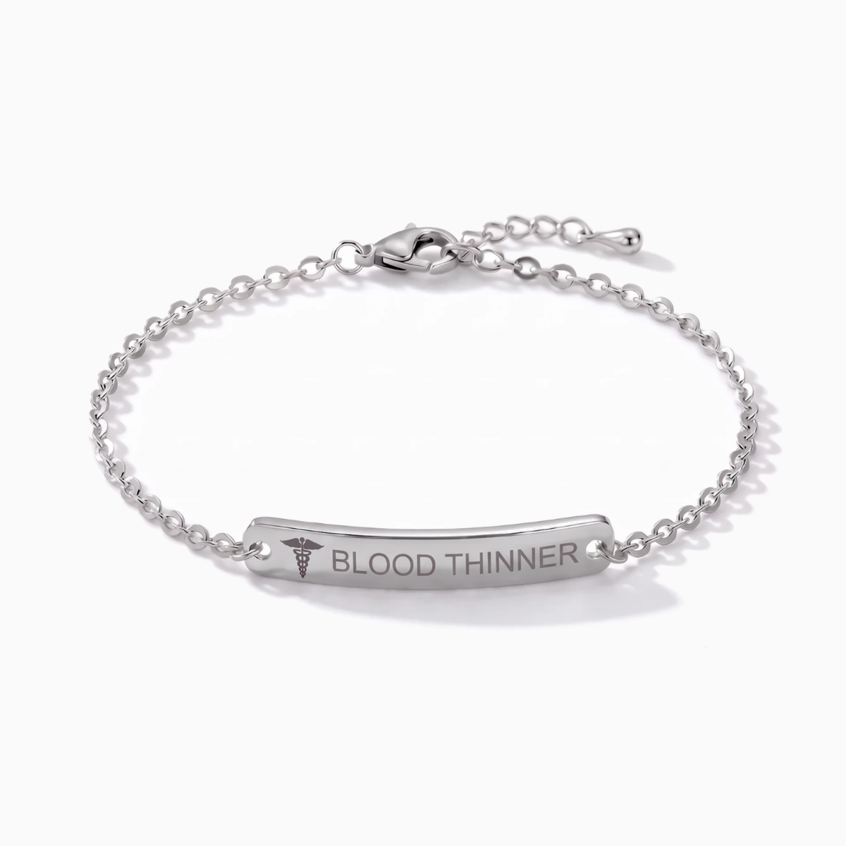 Blood Thinner Bar Bracelet, image 1