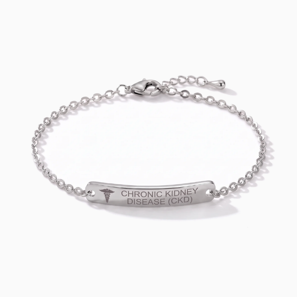 Chronic Kidney Disease (CKD) Bar Bracelet, image 1