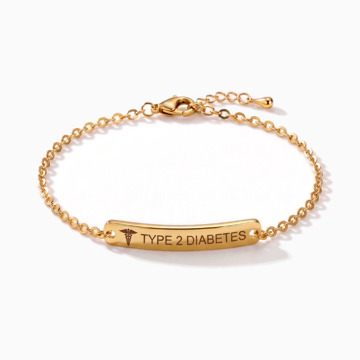 Diabetes Bar Bracelet, image 9