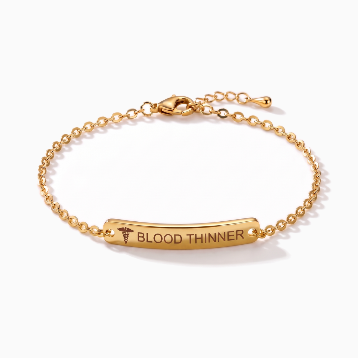 Blood Thinner Bar Bracelet, image 7