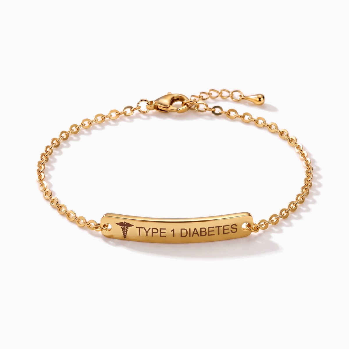 Diabetes Bar Bracelet, image 8