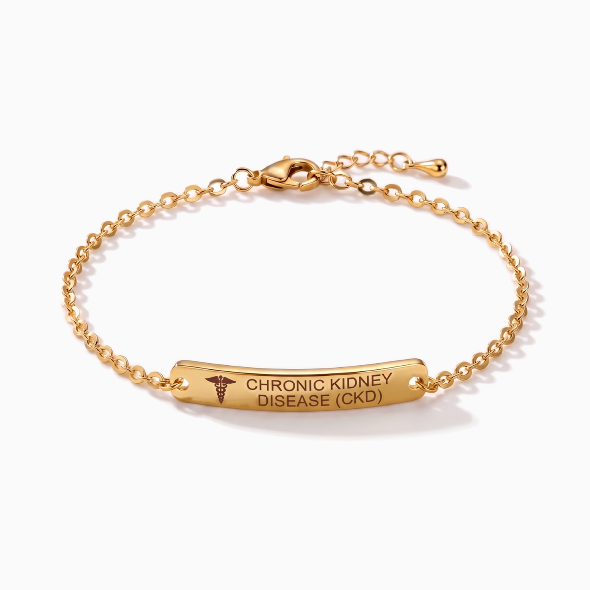 Chronic Kidney Disease (CKD) Bar Bracelet, image 7