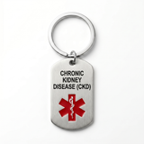 Chronic Kidney Disease (CKD) Tag Keychain